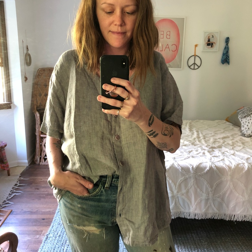 Flax Buttondown